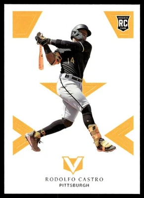 2022 Panini Chronicles Vertex Rodolfo Castro Pittsburgh Pirates #4 - Image 1 of 2