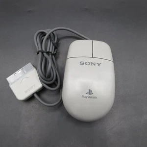 PlayStation 1 Mouse Controller Gray SCPH-1090 Genuine OEM PS1 Japan Made - Picture 1 of 7