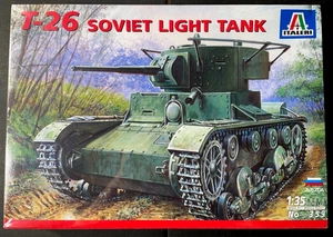 ITALERI 359 T-26 Soviet Light Tank scala 1/35 (leggi descrizione) - Foto 1 di 1