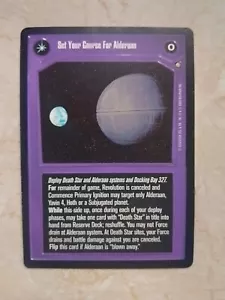 Set Your Course For Alderaan / The Ultimate Power In The Universe - SWCCG card - Picture 1 of 2