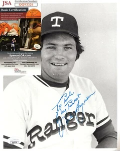 Mike Hargrove Baseball Player Hand Signed Autograph 8x10 Photo - Picture 1 of 1