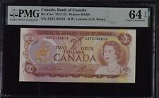 Canada - $2 Dollars - PMG - 1974 - Bank of Canada - CHOICE UNC-64-EPQ - BC-47a-i
