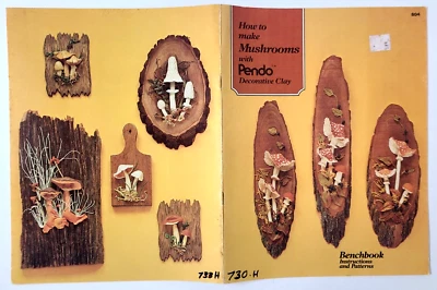 Libro de banco de colección cómo hacer setas con pendo decorativo arcilla polimérica Fimo #804 Foto 1 de 4