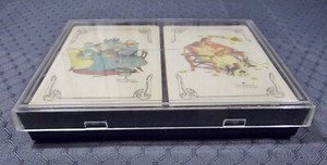 Vintage Norman Rockwell Scene Double Deck Playing Cards Sealed NOS Trump USA