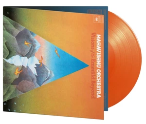 MAHAVISHNU ORCHESTRA - VISIONS OF THE EMERALD BEYOND "ORANGE" Vinyl LP BRAND NEW - Picture 1 of 10