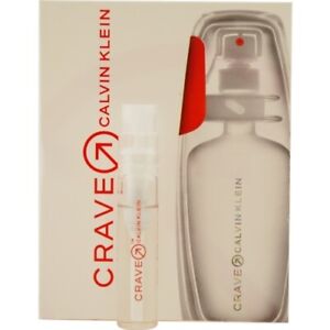 ( 3 ) Crave  by Calvin Klein 3 Vials 1.5 ml Travel Size...