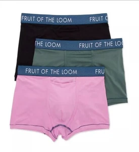 3 Pk Men's 3XL Fruit of the Loom Trunks Getaway Collection 3" Inseam - Picture 1 of 3