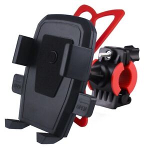 Universal Motorcycle Bike Bicycle Handlebar Cell Phone GPS Stand Holder Mount