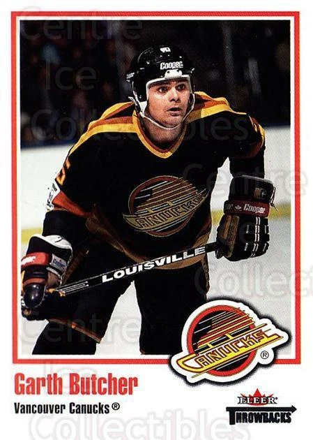 2002-03 Fleer Throwbacks #74 Garth Butcher - Image 1 of 1