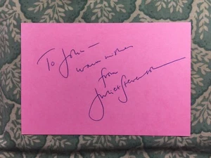 Juliet Stevenson - Bend It Like Beckham - Truly Madly Deeply - Autographed 1993 - Picture 1 of 2