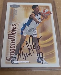 MURRIEL PAGE AUTOGRAPHED 2000 FLEER WNBA CARD # 129 MYSTICS - Picture 1 of 2