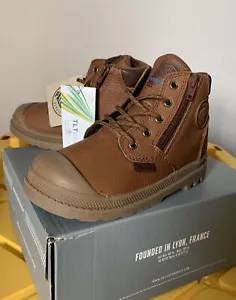 Nuovi stivali impermeabili Palladium Pampa Hi Polsino per bambini taglia 9 US - Foto 1 di 8