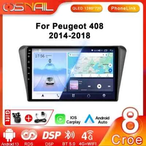 For Peugeot 408 2014-2018 Android Car Radio GPS Carplay DSP Stereo Video Player - Bild 1 von 28
