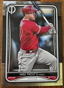 Topps Museum Collection JUMBO TOPPS ART CARD Mike Trout /99 - Picture 1 of 1