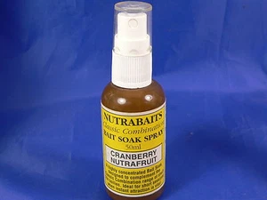 Nutrabaits Bait Soak Cranberry nutrafruit ammollo boiles carp-fishing feeder - Foto 1 di 1