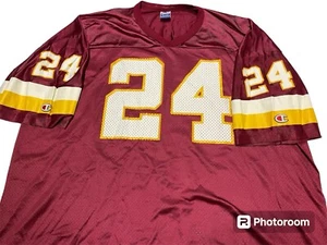 Vintage Champ Bailey #24 Washington Redskins Champion Football Jersey Size 52 2X - Picture 1 of 11