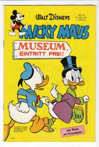 Mickey Mouse 1961 Nº 18 Cuaderno Original Antiguo ¡En Buen Estado! - Imagen 1 de 5