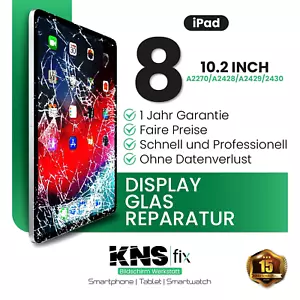 iPad 8 Gen. Display Reparatur ⭐ 24h Glas Austausch ✅ Versichert & Garantie - Bild 1 von 3