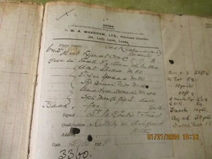 -DOCTOR'S FORMULARY & NOTEBOOK 1919, HANDWRITTEN, FIRST EDITION - Picture 1 of 10