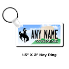 Personalized Wyoming License Plate 5 Sizes Mini To Full Size Free Shipping