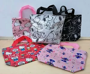 Bolso de Mano Snoopy/Puntada/Gatito Pequeño/Moomin Shopper/Viaje/Almuerzo Estudiante - Imagen 1 de 29