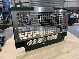Land Rover 90/110/130/Defender front grille Stainless Steel (SQUARE) - Picture 1 of 9