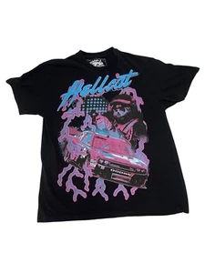 CAMISETA GRÁFICA RAZON X DODGE HELLCAT LTD RACING BOX Hombre’s Lg Negra/Rosa/Azul - Imagen 1 de 8
