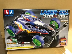TAMIYA Mini 4WD LASER-GILL SUPER XX SPECIAL 1/32 95468 Plastica M - Foto 1 di 3