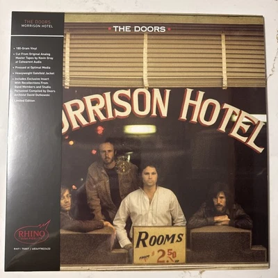 THE DOORS MORRISON HOTEL RHINO HIGH FIDELITY LP SEALED 180 GRAM AUDIOPHILE - Image 1 of 3