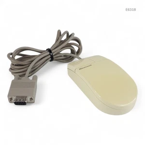 Vintage Microsoft Serial Mouse 2-Button C3K76FSERIAL9D TESTED - Picture 1 of 8