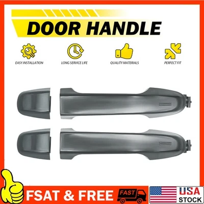 Outside Door For Handle 2012-2017 Toyota Camry Rear Driver+Passenger Side Foto 1 de 4