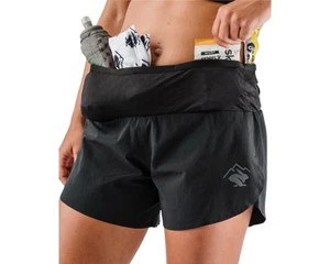 EUC Rabbit Smashems 4 Zoll schwarze Damen-Laufshorts Stretch Größe X-Large XL - Bild 1 von 5