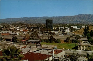 Studio City,CA Hollywood Hills View towards Universal City California Postcard - Picture 1 of 2