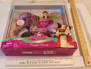 LOOK 2008 MATTEL DISNEY PRINCESS MULAN [ ROYAL HORSE ] NIB - Picture 1 of 6