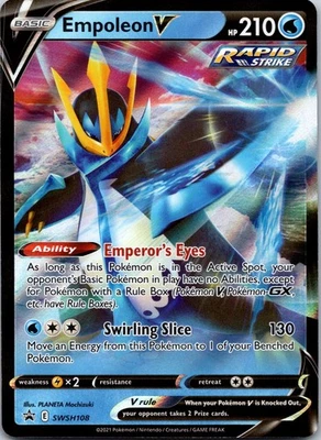 Empoleon V Promo SWSH: Sword & Shield Promo Cards SWSH108 NM - Image 1 of 2