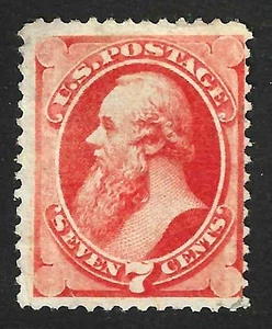 Sc #149 Light Cancelled 7 Cent Stanton Banknote 1871 $100 US 55B11 - Picture 1 of 2