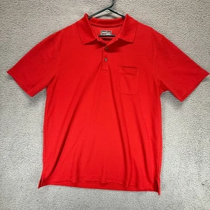 Grand Slam Mens Pullover Short Sleeve Polo Golf Shirt Orange Size XL - Picture 1 of 6