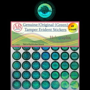Echte garantierte und originale manipulationssichere Sicherheitsaufkleber Etiketten (AvR013) - Bild 1 von 22