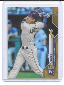 2020 Topps Series 1 Gold Foil #3 Nicky Lopez (Royals)