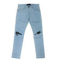 J BRAND Mens Jeans Mick Skinny Fit Skranox Light Blue Size 32W JB002948 
