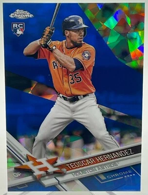 2017 Teoscar Hernandez Topps Chrome Sapphire Rookie Card PRINT RUN 250 RARE HOT - Image 1 of 2