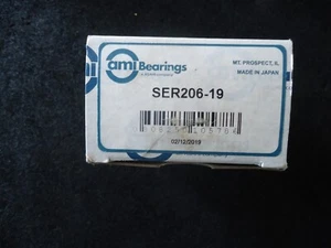 New AMI Bearing model# SER206-19. Made in Japan. - Picture 1 of 3