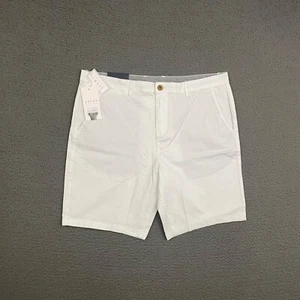 JACHS Bleecker Shorts Mens Size 36 White Chino Preppy Outdoor Dad Casual - Picture 1 of 11