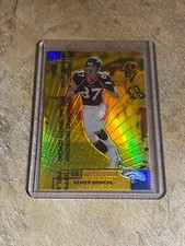 1999 Topps Finest Ed McCaffrey Gold Refractor #018/100