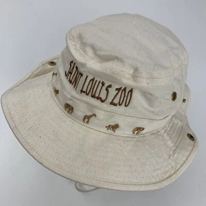St Louis Zoo Youth Bucket Cap Hat Fitted XL - Picture 1 of 4