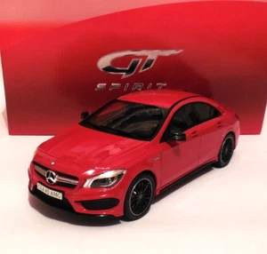 1/18 GT Spirit GT031 Mercedes Benz CLA 45 AMG Red Limited Edition Rare Model - Picture 1 of 7
