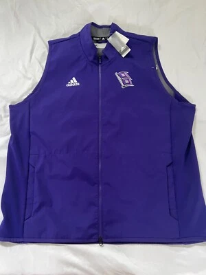 🔥ADIDAS GAME MODE VEST POURPLE COLOR TMCOPR/WHITE FP9988 SIZE 2XL NWT $75.00 - Image 1 of 4