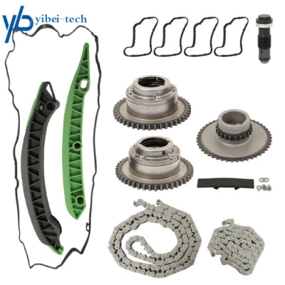 Camshaft Adjuster Timing Chain Kit For Mercedes Benz W204 C180 C250 SLK250 1.8L - Image 1 of 4