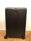 Used Rimowa Moncler Topaz 67L Suitcase Topas Stealth 63 E-Tag Aluminum