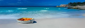 Peter Lik "Peaceful Shores " Limited Edition 1.5m Silver Frame - Tasmania - Picture 1 of 7